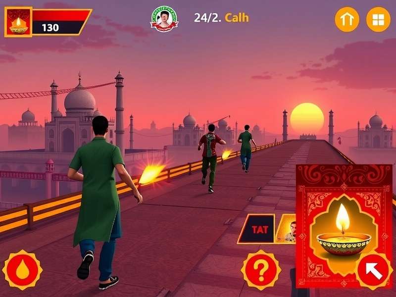Taj Sunset Marathon Diwali event